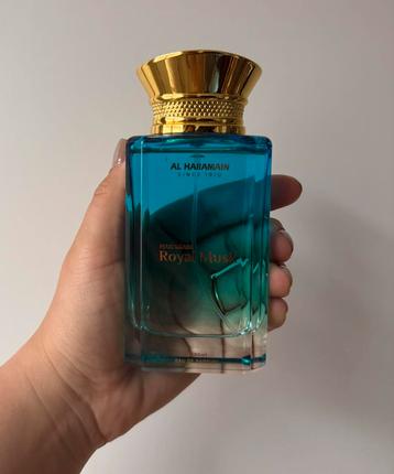 Royal Musk Al Haramain parfum sample decant proefje beschikbaar voor biedingen