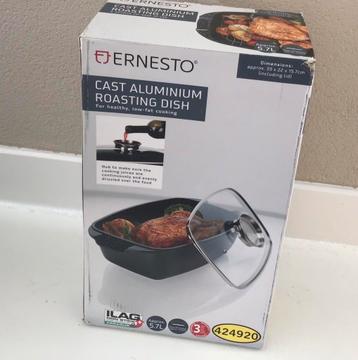ERNESTO Braadslee 5,7 L - Braadpan met uitneembaar rooster beschikbaar voor biedingen