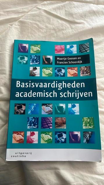 Francien Schoordijk - Basisvaardigheden academisch schrijven beschikbaar voor biedingen