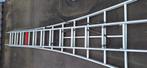 Te koop 2 delige alu ladder., Doe-het-zelf en Verbouw, Ladders en Trappen, Ophalen, Gebruikt, Ladder, Opvouwbaar of Inschuifbaar