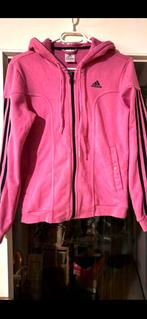 Adidas sportvest spirt trainings vest hoodie roze S ZIE FOTO, Overige typen, Nike, Ophalen of Verzenden, Zo goed als nieuw