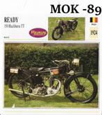 Mok89 motorkaart ready 350 blackburne tt ( 1924 ), Ophalen of Verzenden, Zo goed als nieuw, Motoren