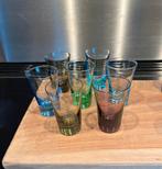 Shotglaasjes likeurglaasjes borrelglaasjes gekleurd glas, Ophalen of Verzenden, Zo goed als nieuw, Borrel- of Shotglas