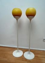 Vintage Ikea kaarsenstandaards, Huis en Inrichting, Woonaccessoires | Kandelaars en Kaarsen, Wit, Ophalen of Verzenden, Zo goed als nieuw