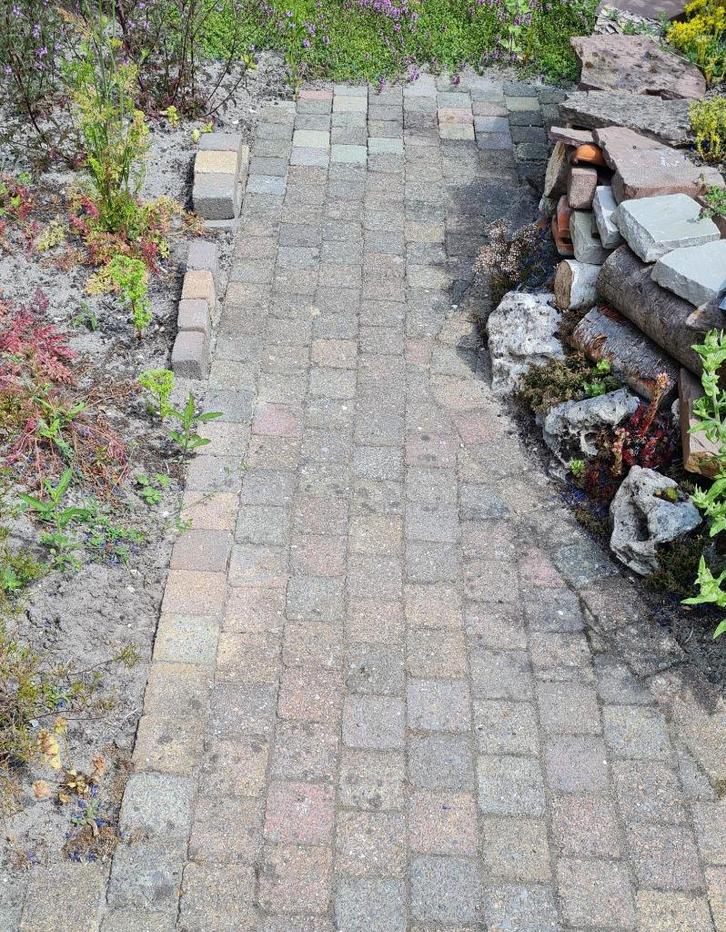 Leuke cobblestones, gratis af te halen, Tuin en Terras, Tegels en Klinkers, Gebruikt, Overige typen, Composiet, 10 m² of meer