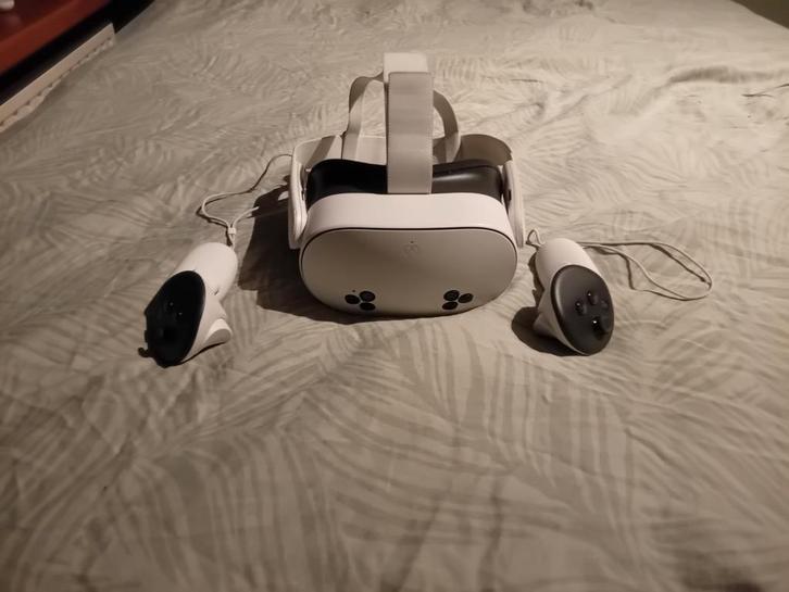 Meta Quest 3s 128GB - Zo goed als nieuw!, Spelcomputers en Games, Virtual Reality, Zo goed als nieuw, Pc, VR-bril, Ophalen