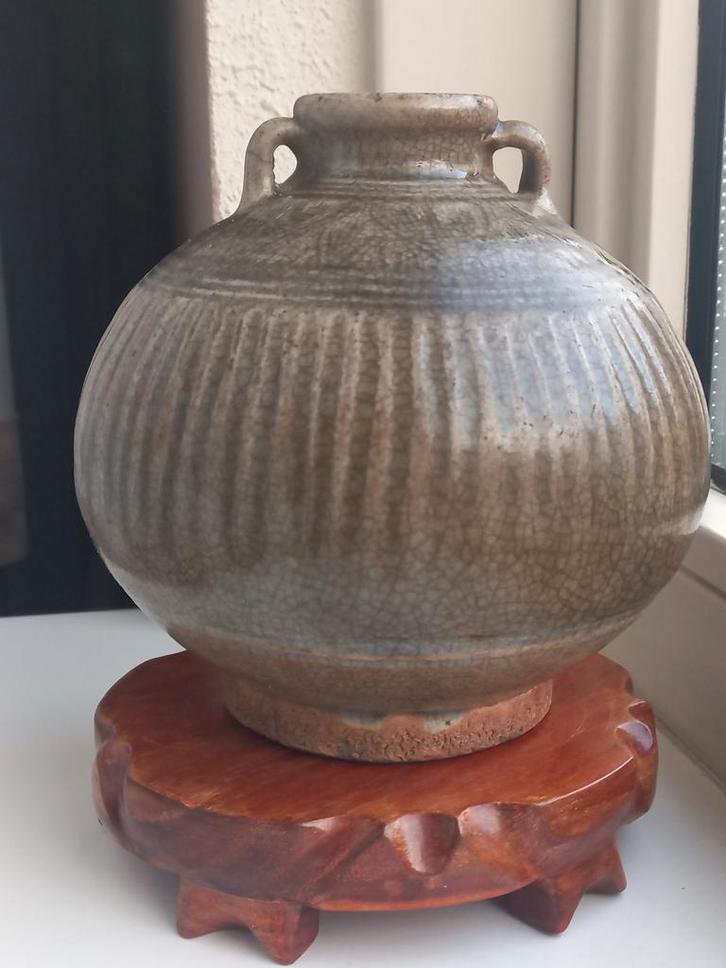 Antiek celadon 14de / 15de eeuw., Antiek en Kunst, Antiek | Porselein, Ophalen of Verzenden