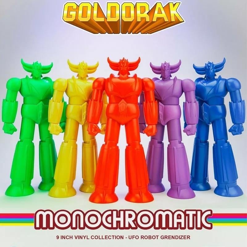 UFO Robot Grendizer Pack of 5 Figure Monochromic, Ophalen of Verzenden, Nieuw, Overige typen