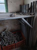 Steiger,  36 H jukken, buizen, koppelingen etc, Ophalen, Gebruikt, Gevelsteiger, 5 meter of hoger