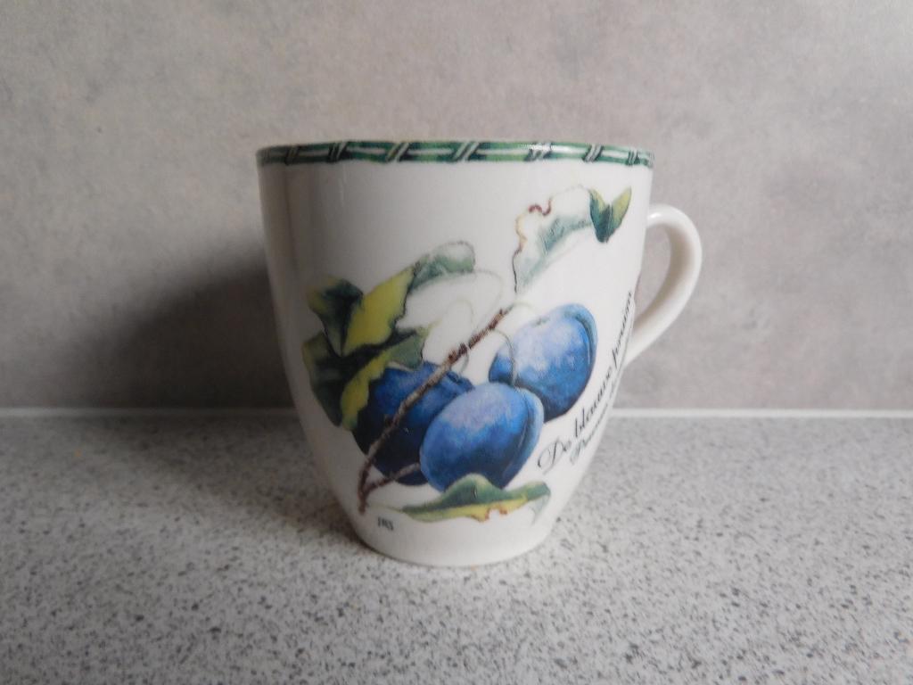 Senseo Mok Blauwe Pruim Botania Janneke Brinkman JBS, Ophalen of Verzenden, Zo goed als nieuw, Overige stijlen, Kop(pen) en/of Schotel(s)