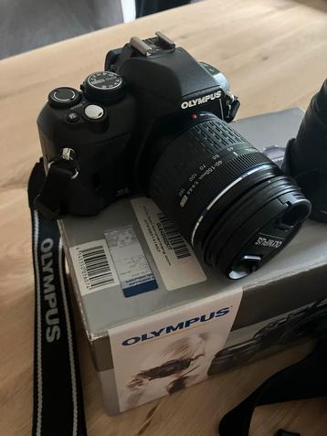 Olympus E-420 Spiegelreflex + 40-150mm Lens beschikbaar voor biedingen
