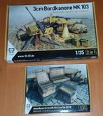 Custom Scale 1:35 (16.02) 3 cm Bordkanone MK103 + ammo set, Overige merken, 1:32 tot 1:50, Overige typen, Nieuw