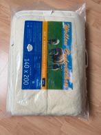 Wollen Onderdeken 140x200 - Nieuw, Eenpersoons, Wit, Overige typen, Nieuw
