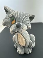 Vintage beeldje van een kat/ bergleeuw uit Uruguay, Ophalen of Verzenden, Zo goed als nieuw, Dier
