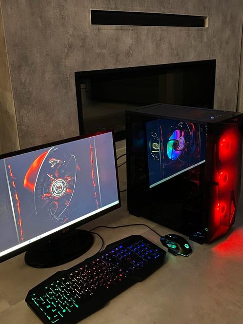 Msi game pc compleet Intel core i7-9700KF 3.6Ghz zeer snel., Computers en Software, Desktop Pc's, Zo goed als nieuw, Ophalen of Verzenden