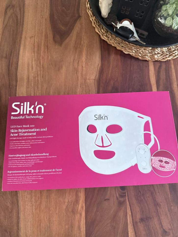 Silk'n LED Gezichtsmasker, Sieraden, Tassen en Uiterlijk, Uiterlijk | Gezichtsverzorging, Gebruikt, Verzorging, Gehele gezicht