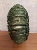 Thais Kussen - Groen/Goud, Huis en Inrichting, Woonaccessoires | Kussens, Ophalen of Verzenden, Zo goed als nieuw, Groen, Rond