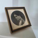 Vintage Houten Fotolijst maat 14,5x14,5 cm., Ophalen of Verzenden, Hout, Minder dan 50 cm, Minder dan 50 cm