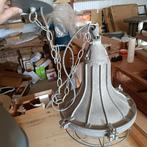 Industriële Hanglamp, Ophalen, Gebruikt, Glas, Industrieel