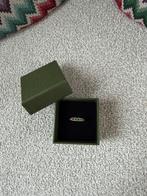 Anna + Nina Anna Ring Emerald 14K, Ophalen of Verzenden, Met edelsteen, Dame, Goud