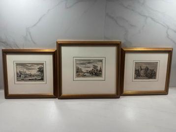 Gravure Baambrugge, Utrecht - Dorpsgezicht beschikbaar voor biedingen