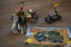 Lego 7414 Olifanten caravaan, Ophalen of Verzenden, Gebruikt, Complete set, Lego