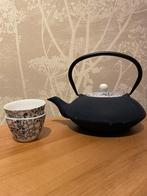 Japanse theepot met kopjes van Bredemeijer, Huis en Inrichting, Keuken | Servies, Verzenden, Gebruikt, Overige stijlen, Overige typen