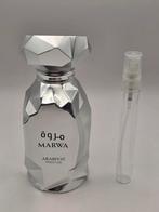 Arabiyat Prestige Marwa eau de parfum (10ML sample/decant), Ophalen of Verzenden, Nieuw