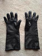 Lange leren handschoenen zwart maat 8.5, Kleding | Dames, Verzenden, Nieuw, Maat 42/44 (L), Handschoenen
