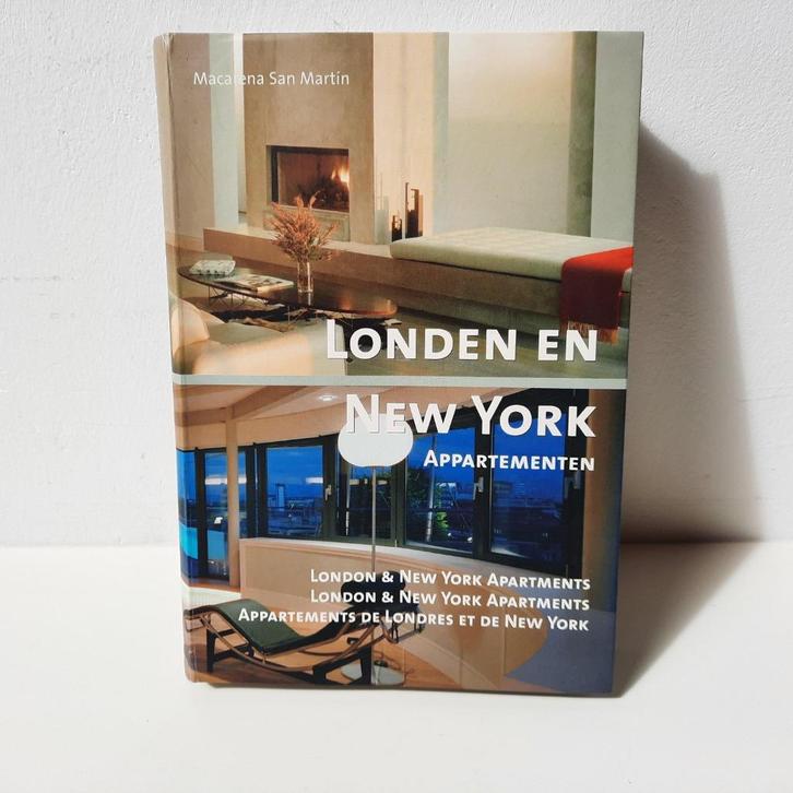 Librero Londen en New York appartementen boek, Boeken, Wonen en Tuinieren, Zo goed als nieuw, Interieur en Design, Ophalen of Verzenden