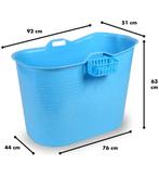 Zitbadje - Comfortabel en Ruim, Ophalen of Verzenden, Zo goed als nieuw, 50 tot 100 cm, Minder dan 100 cm