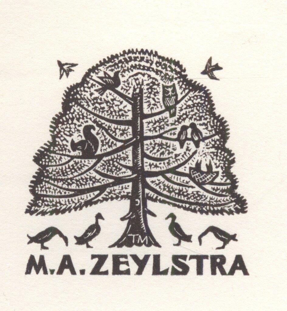 1767 Ex Libris Nederland : Thijs Mauve, z.j., Verzenden