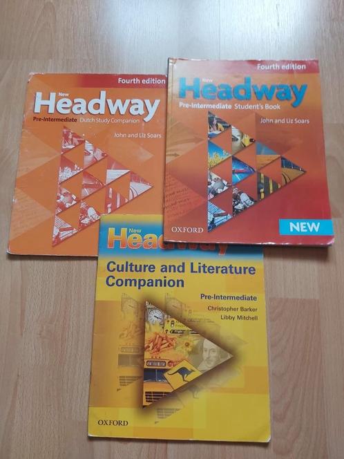 Headway pre-intermediate fourth edition, Boeken, Schoolboeken, Gelezen, Engels, Overige niveaus, Ophalen of Verzenden