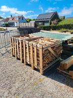 Droog Eiken haardhout 2 kuubkisten, Minder dan 3 m³, Ophalen of Verzenden, Blokken