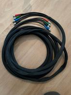 BNC kabel 4 aderig RGB Black - 7 meter, 5 tot 10 meter, Ophalen of Verzenden, Zo goed als nieuw, Overige kabels