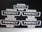 5x ruit sticker W perfect logo Van Wamel landbouw machines, Verzenden, Zo goed als nieuw, Merk