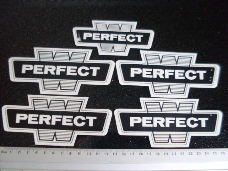 5x ruit sticker W perfect logo Van Wamel landbouw machines, Verzamelen, Stickers, Zo goed als nieuw, Merk, Verzenden
