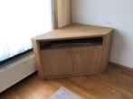 TV meubel of hoekkast, Minder dan 100 cm, 25 tot 50 cm, Eikenhout, Zo goed als nieuw