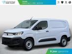 Citroen ë-Berlingo L2 50 kWh 136pk | 8 jaar garantie | navi, Auto's, Bestelauto's, Huisgarantie, 275 km, Wit, 2 stoelen