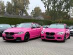 BMW 3-serie 316i Executive M Sport Roze|Nieuwe Ketting + Kle, Auto's, 1360 kg, 4 cilinders, Alcantara, Zwart