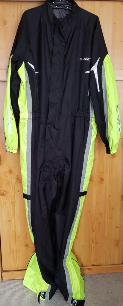 regenoveral XXXL DIFI SIROCCO FLASH Zwart/Geel, Motoren, Kleding | Motorkleding, Overall, Dames, Heren, Tweedehands, Ophalen of Verzenden