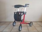 Rode Server CF carbon rollator zo goed als nieuw, Diversen, Rollators, Ophalen, Opvouwbaar, Zo goed als nieuw