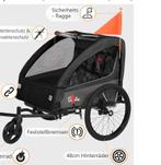 Fietskar Sepnine zwart, Ophalen, Opvouwbaar, 20 tot 40 kg, Zo goed als nieuw