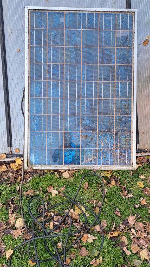 Zonnepaneel 110 Wp - 85x122 cm, Hobby en Vrije tijd, Elektronica-componenten, Ophalen of Verzenden