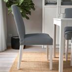 6x IKEA bergmund stoelen voor €100, Huis en Inrichting, Stoelen, Ophalen, Wit, Zo goed als nieuw, Stof