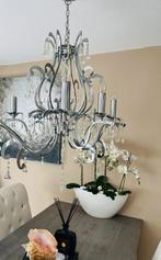 luxe kroonluchter met 8 lampen., Huis en Inrichting, Lampen | Kroonluchters, Ophalen, Zo goed als nieuw