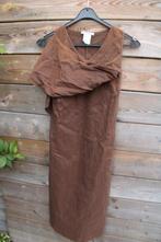 Jurk bruin Sarah Pacini mt 1 (S) Vaste prijs, Bruin, Sarah Pacini, Ophalen of Verzenden, Zo goed als nieuw