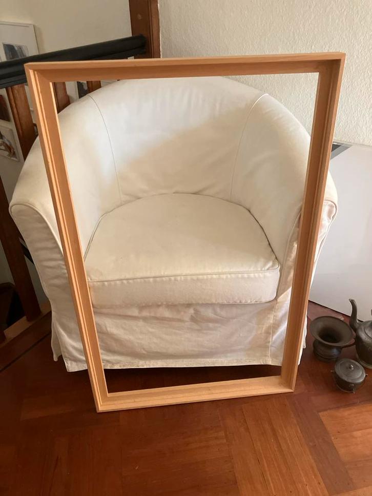 Nieuwe Baklijst Hout 56x90 cm, Huis en Inrichting, Woonaccessoires | Lijsten, Nieuw, 75 cm of meer, 50 tot 75 cm, Hout, Ophalen