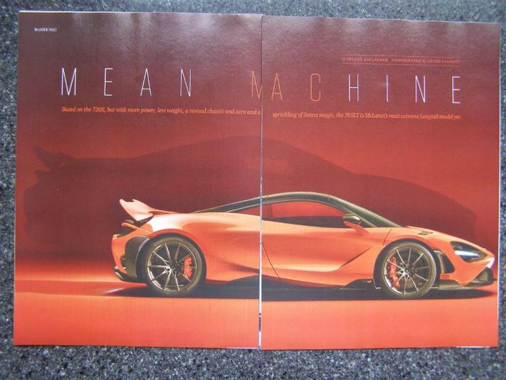 McLaren 765 LT coupe /  Spider ? Eerst 10x autotest lezen, Boeken, Auto's | Folders en Tijdschriften, Gelezen, Ophalen