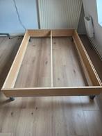 BED - Gratis!, Huis en Inrichting, Slaapkamer | Bedden, Ophalen, Gebruikt, Beige, Tweepersoons